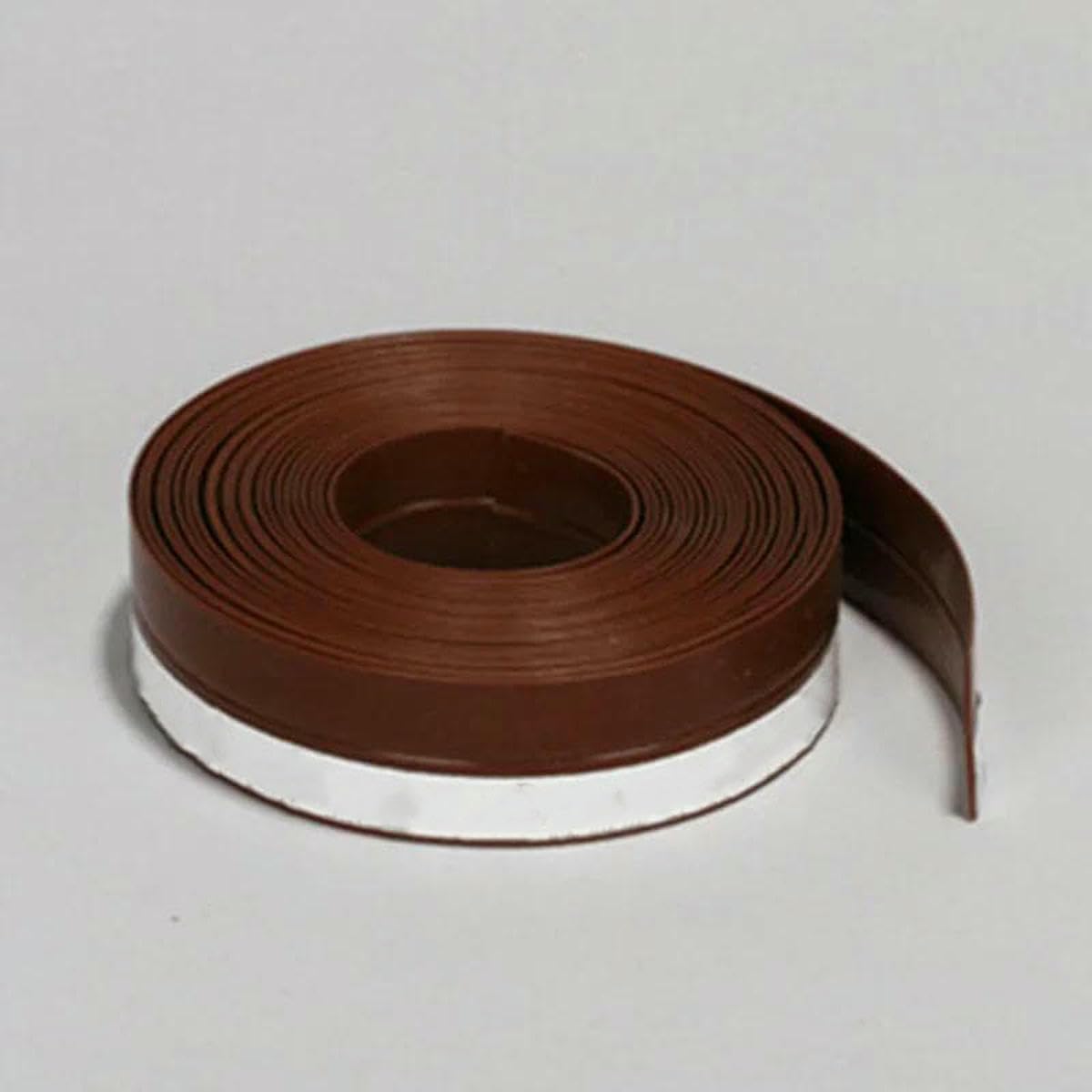 Yfshc Brown 25Mm 1 Meter Window Self Adhesive Dustproof Draught Strip Weatherstrip Seal Silicone Door-Brown-25Mm-1 Meter