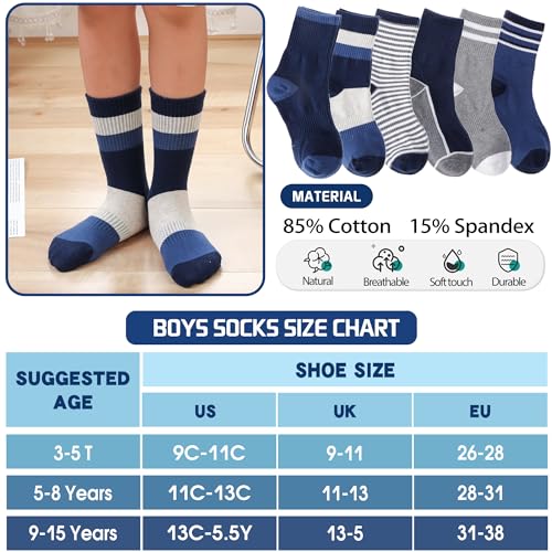 Image of Unicorn Socks Gifts for Girls kids Cute Animal Fun Crew Fashion Funny Novelty Soft Cotton Socks 6 Pairs