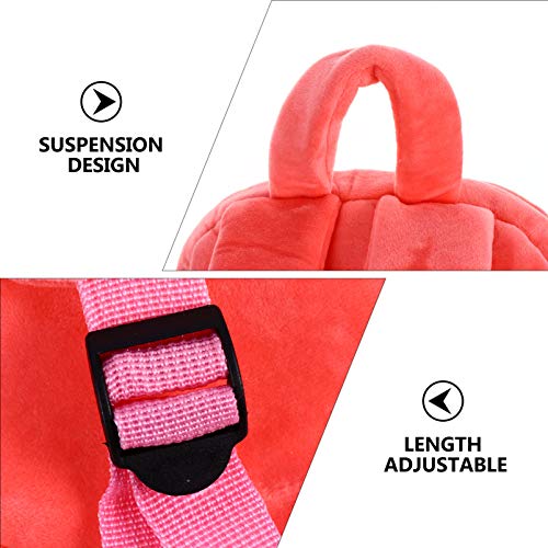 KESYOO Mochila de Pelúcia para Criança Mochila de Bebê para Menina Mochila de Pelúcia Com Ombro Moch