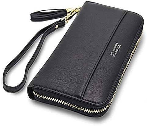 Women Leather Wallets to Organize Your Cash, Passport, Card, and Phone with Removable Wristlet Strap