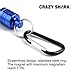 CRAZY SHARK Magnetic Net Release Aluminum Shell for Fly Fishing Dark Blue