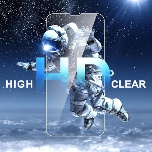 Image of AIBEX Tempered Glass for Apple iPhone 14 Pro | 9H Hardness | Anti-Glare & Anti-Fingerprint | Water Resistant | Edge-to-Edge Full Screen Protector | Bubble-Free Installation