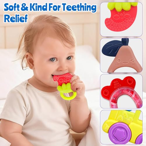 50% Off Baby Rattles Teething Toy Set for 0-6 Months - Image 4