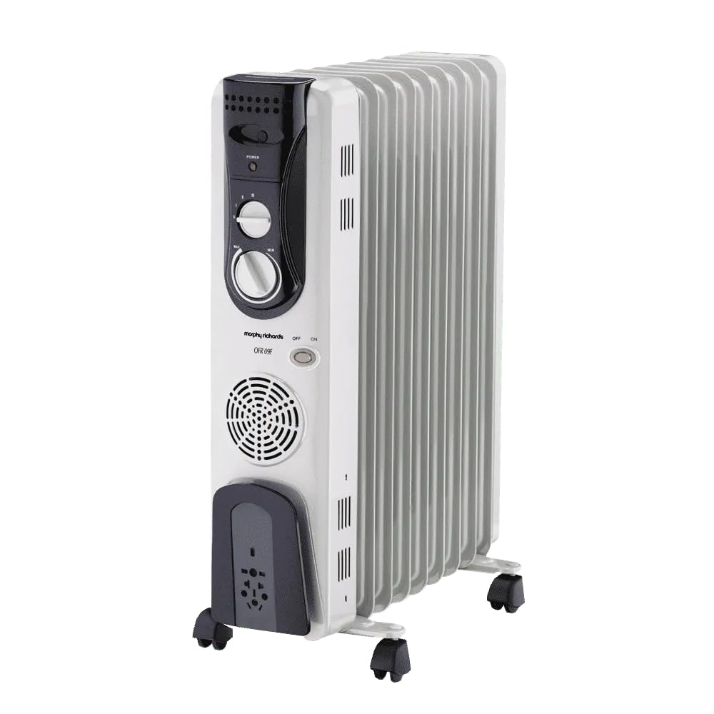 Sponsored Ad - Morphy Richards OFR 11F 11-Fin 2900W Oil Filled Radiator Room Heater | Adjustable Thermostat | Safety Tilt & Auto Thermal Shutoff | Castor Wheels for Easy Mobility | Silent Heating