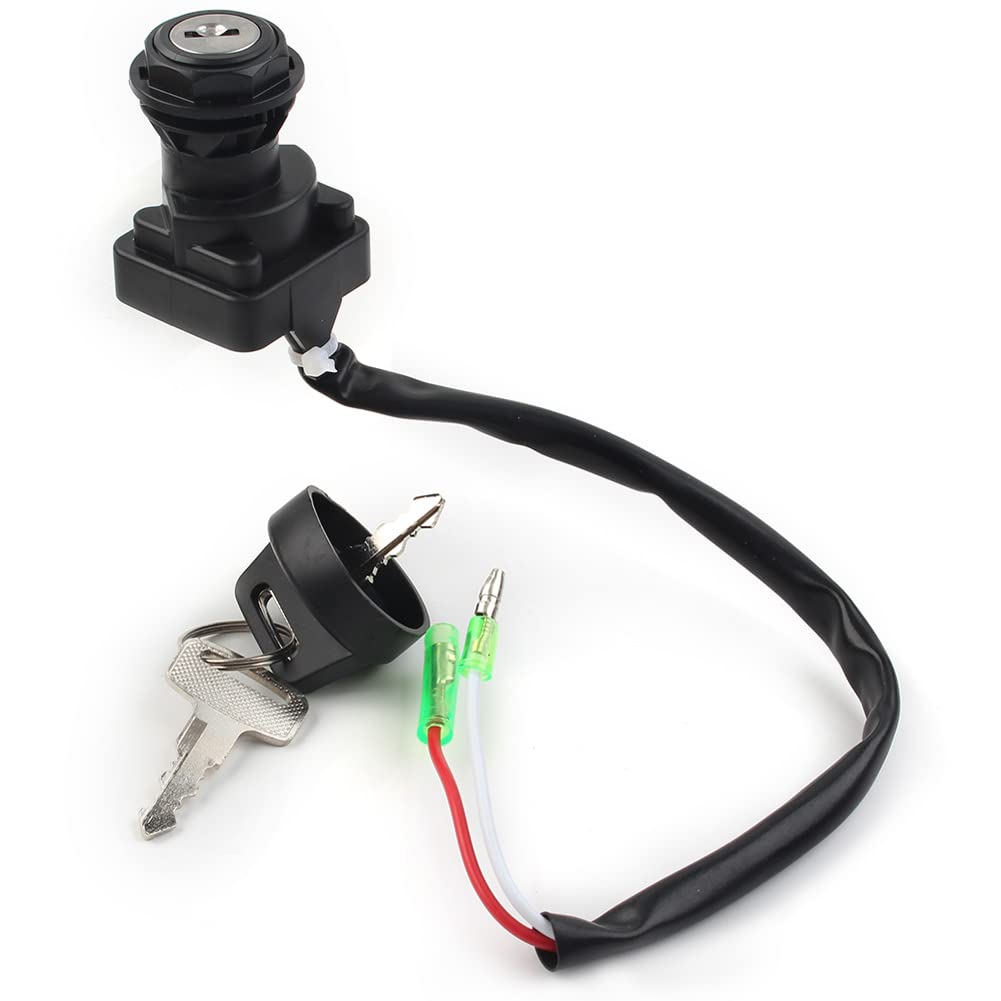 きー Cnsodo15 Motorcycle Ignition Switch Lock Set w/Key 2 Wire