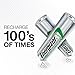 Energizer Rechargeable AA Batteries, NiMH, 2300 mAh, Pre-Charged, 4 count (Recharge Power Plus)