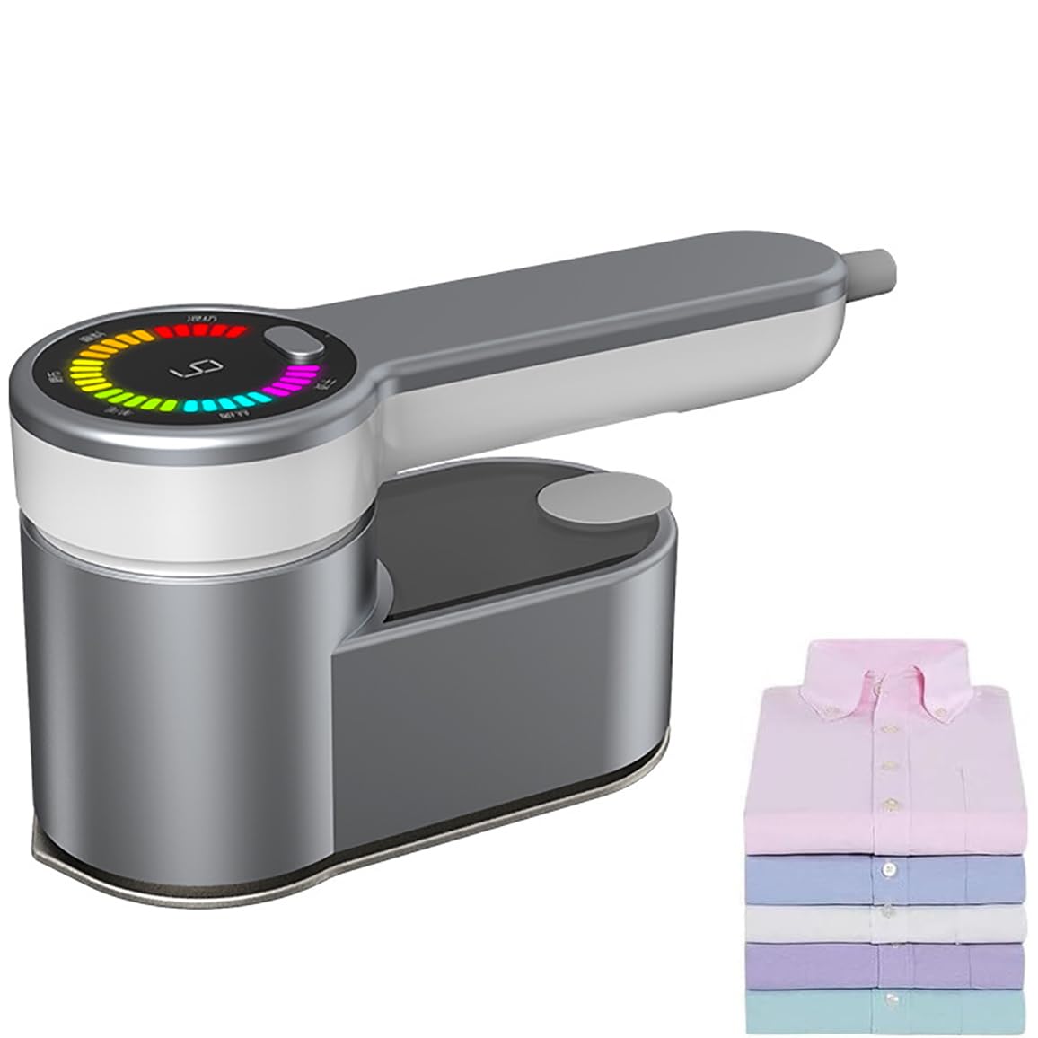 Fer à vapeur de voyage pliable 2 en 1 avec défroisseur portable 1200W