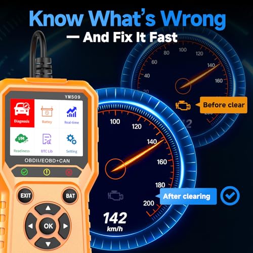 Escáner OBD2 con pantalla de 2.8 pulgadas y gráficos en vivo para lectura de DTC de coche 4
