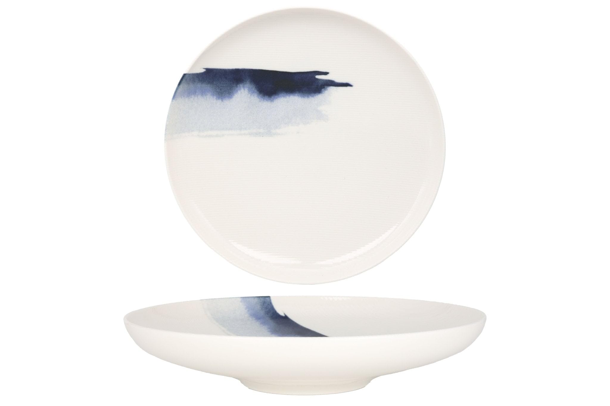 Bonna Platos hondos - Blue Wave - Porcelana - 25 cm (1300cc) - juego de 6