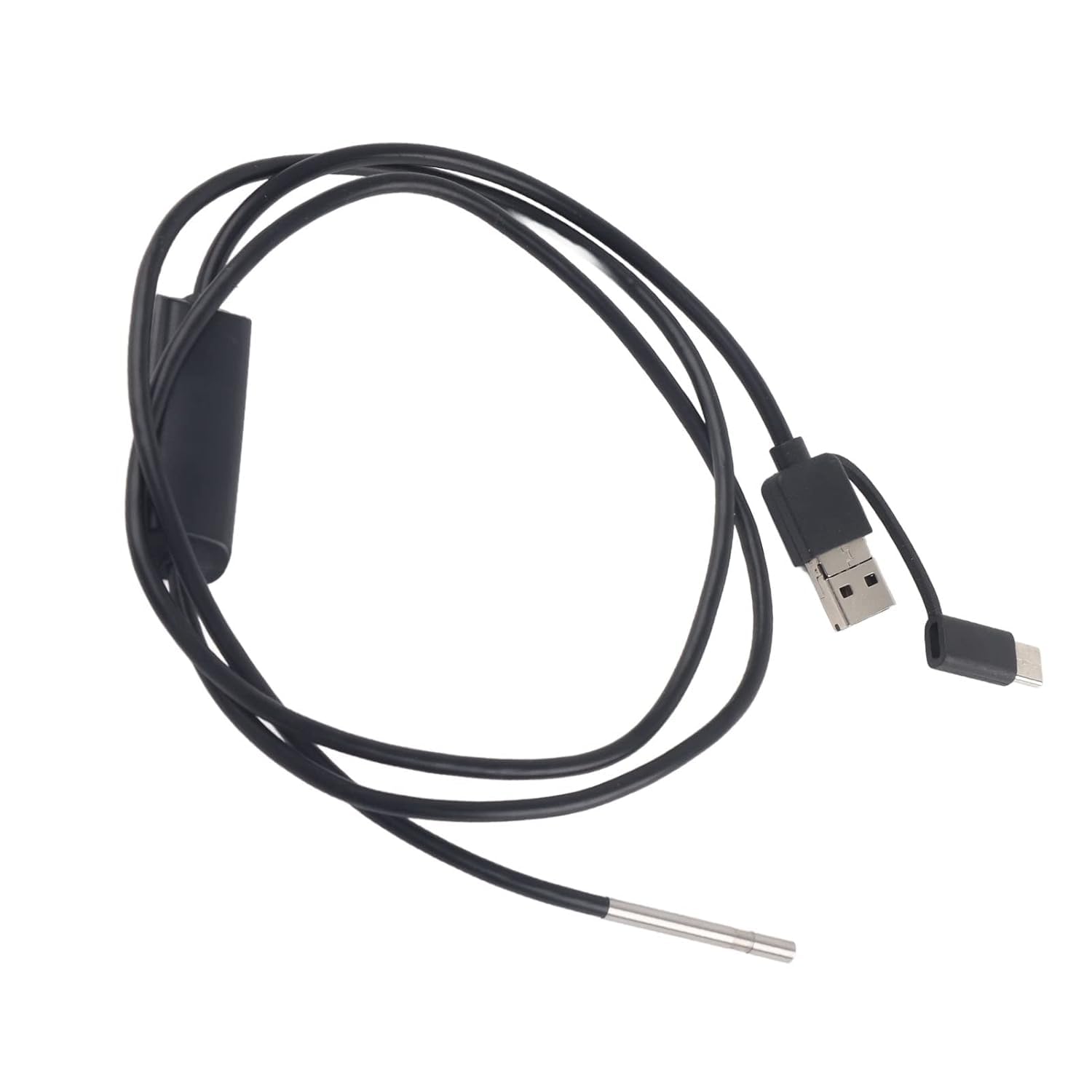 3.9MM HD Endoscopy Camera Waterproof IP67 with 6 LED Lights USB Micro USB Type-C Interface 720p Borescope Inspection Tool for Android Windows Devices 1m Cable Industrial Scope-image-32