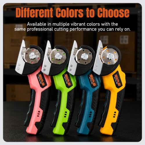 Cardboard Cutter Electric Scissor Rechargeable, 2600Mah Blue - image 6