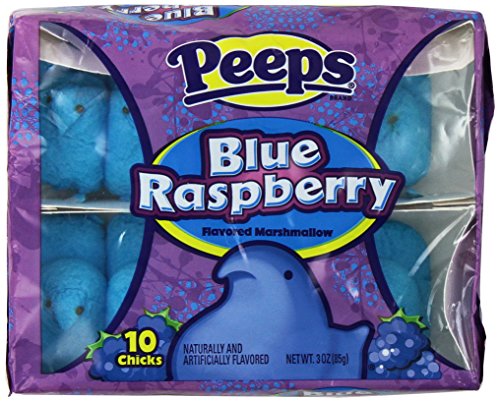 Peeps Blue Raspberry Chicks 10 Count