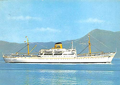 Bermino Stelvio Adriatica Ship Postcard