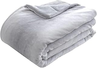 西川 毛布 シングル 冬 暖かい 洗える 【 1枚2役 カバーになる 両面 あったか フランネル 掛け毛布】 ≪重量約2.1kg!≫ 多層 6層構造 シングルロング 150×210cm グレー 吸湿発熱 掛け布団カバー 布団カバー 冬用 オーロラ グラデーション