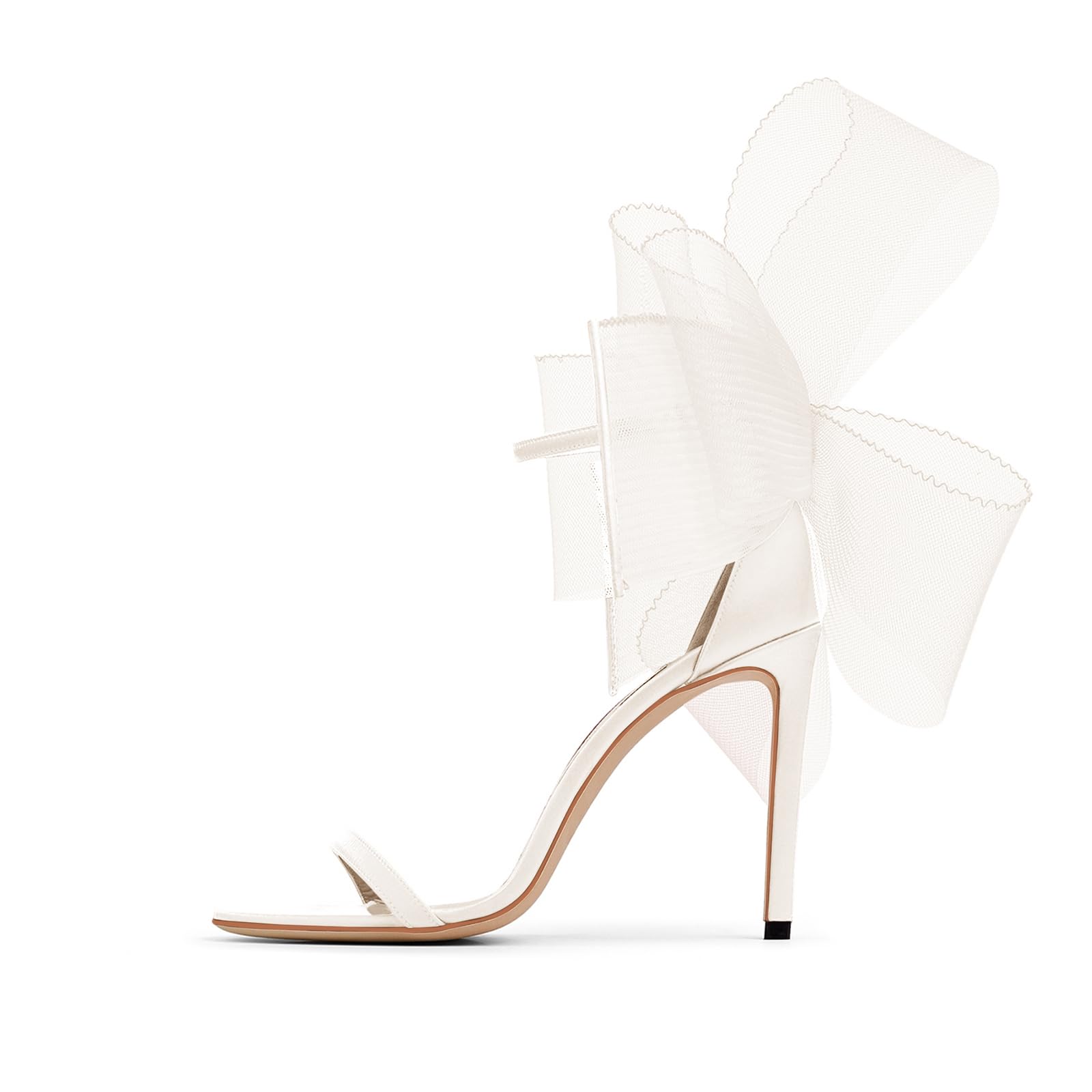 CoutgoBow womens heeled sandal sandales talons