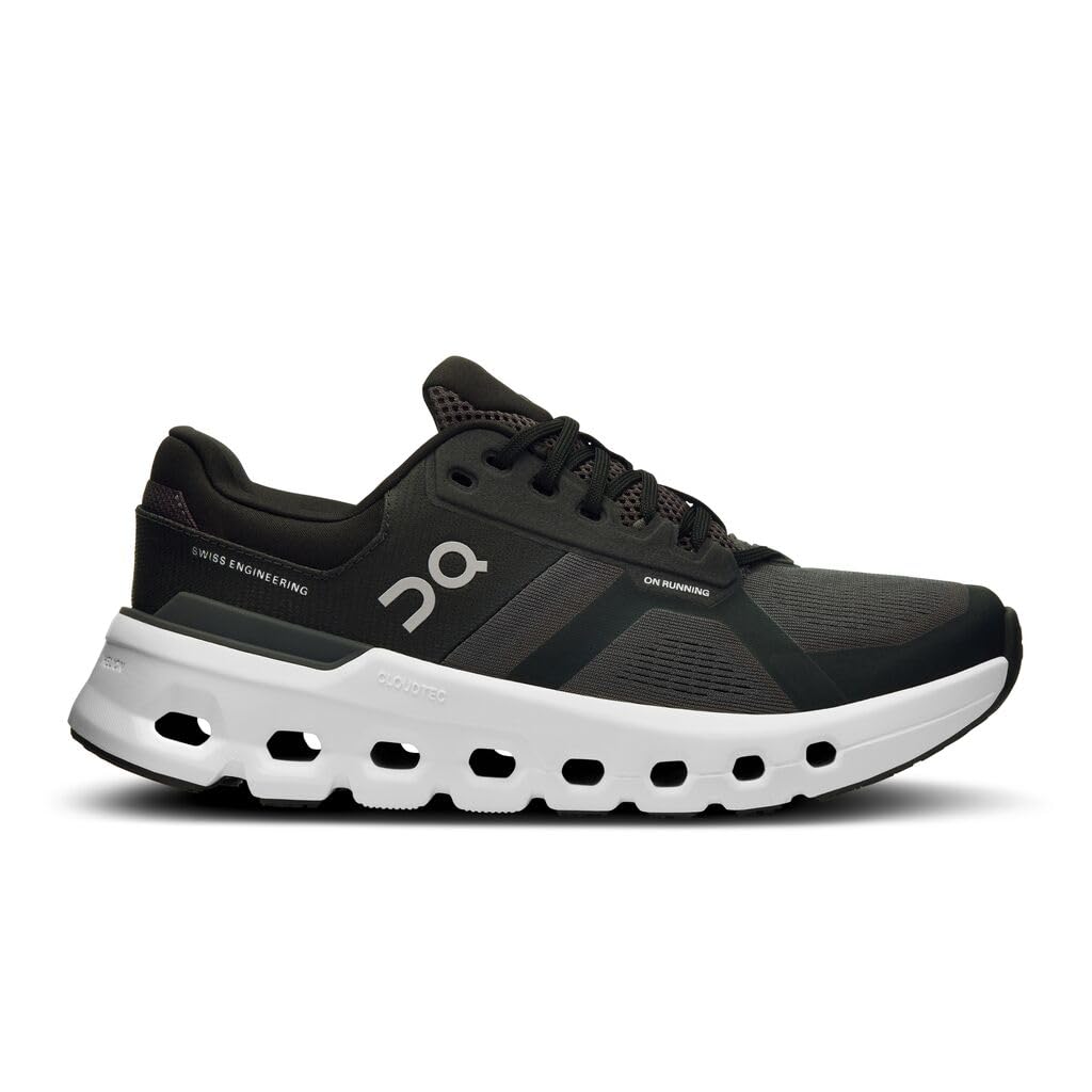 On Women's Cloudrunner 2 Sneakers, Eclipse | Black, 7 UK