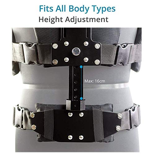 Image of FLYCAM Comfort Stabilizing Arm & Vest for Handheld Camera Stabilizers. Stabilization Body Mount System for Camcorders Stabilization, Flycam 5000 /3000 /DSLR Nano. Payload up to 5kg11lb. (CMFT-AV)