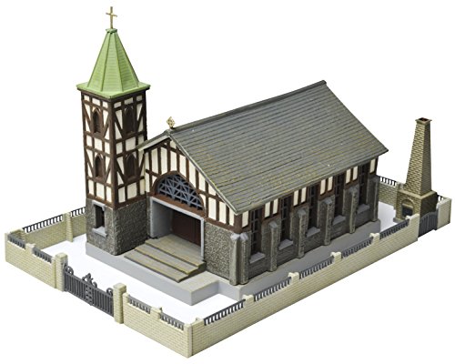 Église St. James TomyTEC 257981 : Décoration et bâtiment pour maquette ferroviaire