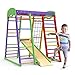 WEDANTA Indoor Spielplatz Kleinkind Kletterrutsche - Kinder Dschungel Gym Spielset - Aktivität Kleinkind Kletter-Struktur - Play Gym Schwedische Leiter - Klettern Spiel-Struktur Set - Akvarelka