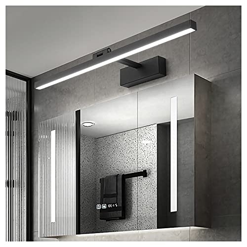 Espejo luz frontal impermeable con tecnología LED antiniebla para tocador moderno de hotel
