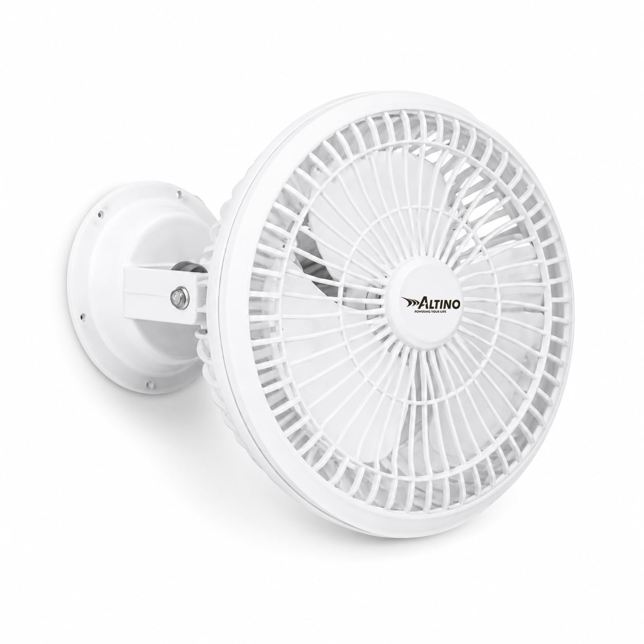 Altino Premuim Powerful Oscillation Table Fan for Home & Office| High Air Delivery| Anti-Dust Decorative Star Rated Table Fan | 3 Speeds | Easy to Clean, 1 Yr Warranty (White, 12 Inch)-image-4
