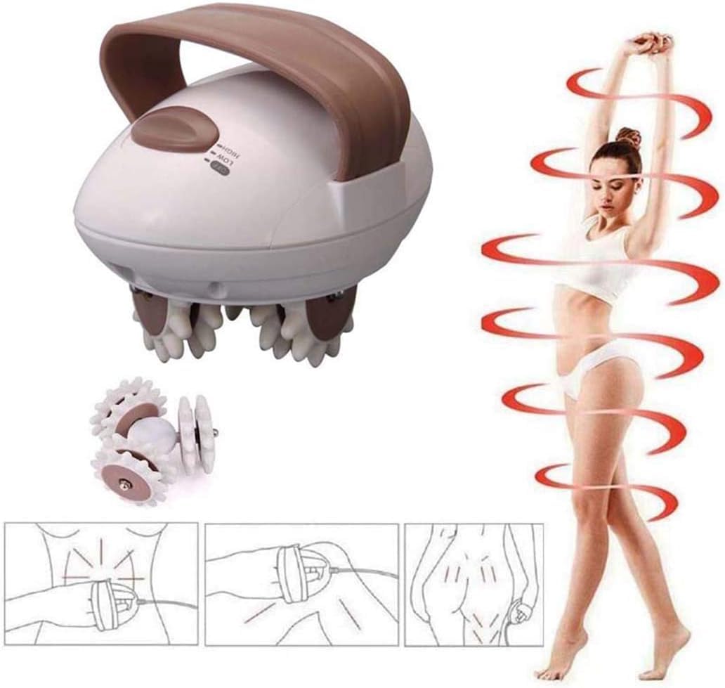3D Elettrico Corpo più Sottile Bruciare Grasso Anti Cellulite Mini Massaggiatore Rullo Perdita di Peso Shaper Portatile per Viso E Corpo Completo Relax del Corpo