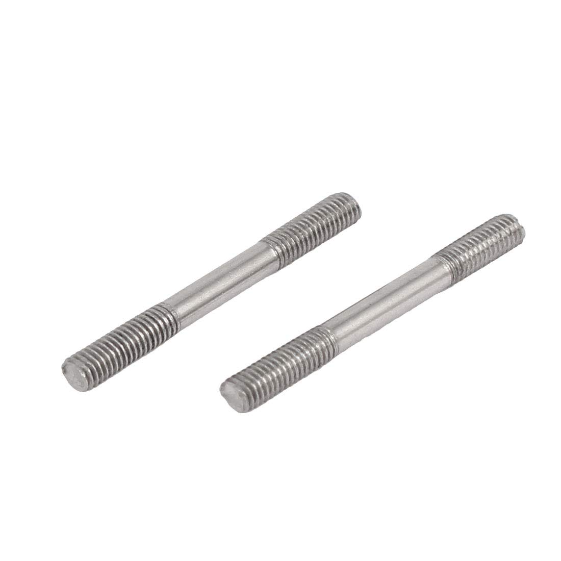 MOOPW Acier inoxydable 304 Goujon à double extrémité