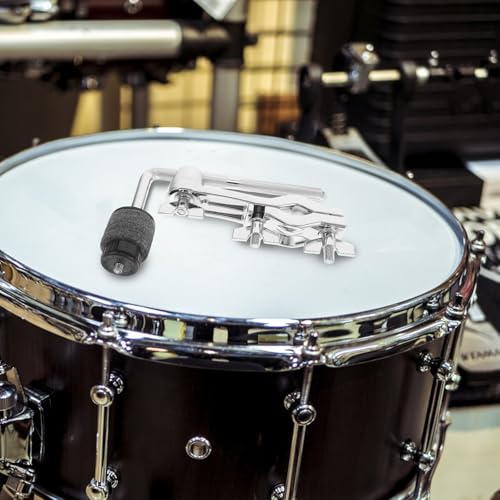 Clamp Ajustable para Batería Percusión WOONEKY Plateado miniatura 3