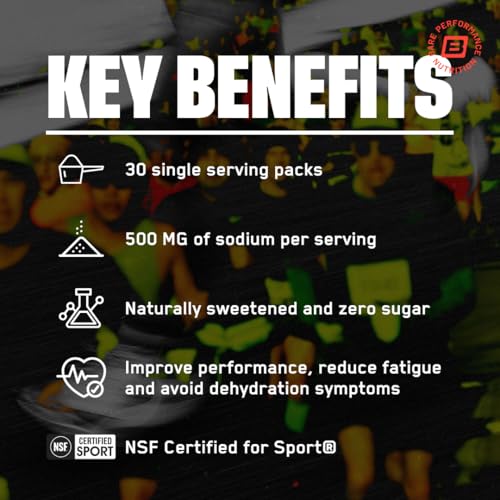 Image of BARE PERFORMANCE NUTRITION BPN Electrolytes Go Packs Hydration Drink Mix | Sugar Free Electrolyte Powder | 500mg Sodium per Serving | Naturally Sweetened | Lemon Lime, 30 Servings (Pack of 2)