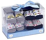 BRUBAKER 4 Pairs of Baby Socks Boys 0-12 Months - Cars