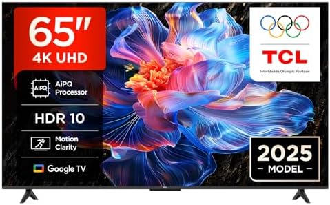 TCL 65V6C 65 Zoll Direct LED TV, 4K HDR Fernseher, Smart TV mithi...
