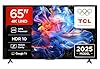 TCL 65V6C LED SMART TV Direct da 65", HDR 4K, con tecnologia Google TV (Dolby Audio, Motion Clarity, compatibile con Google Assistant e Alexa)