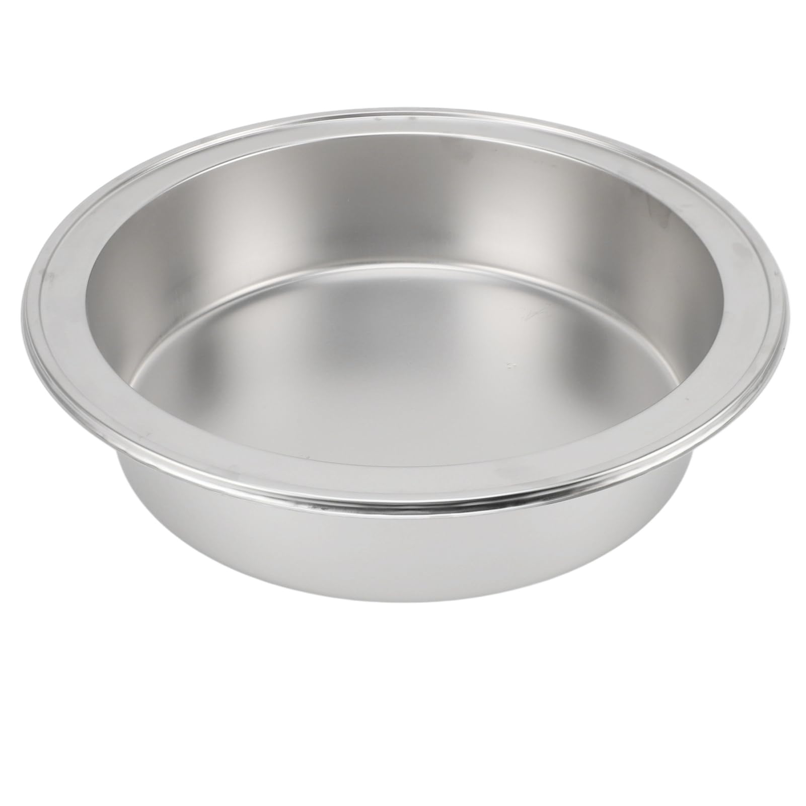 Estufa Tipo Buffet de Acero Inoxidable, Calentador de Alimentos, Calefacción Eléctrica Portátil de 6L para Banquete en Restaurante de Hotel (Plata)