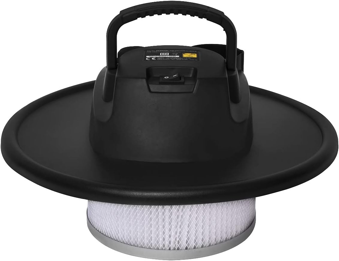 VONROC Ash Vacuum Cleaner 1600W motor head with HEPA filter
