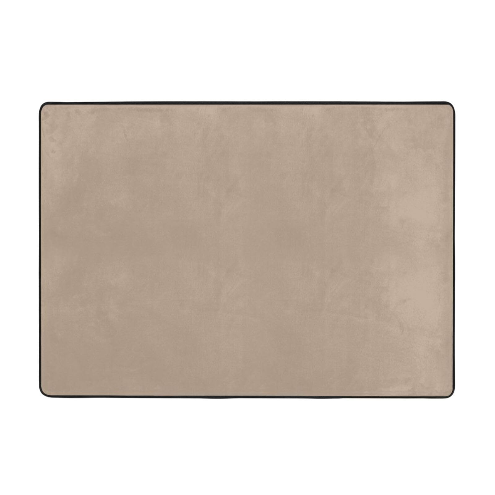 Tapis de sol marron clair 203x147 cm pour le salon
