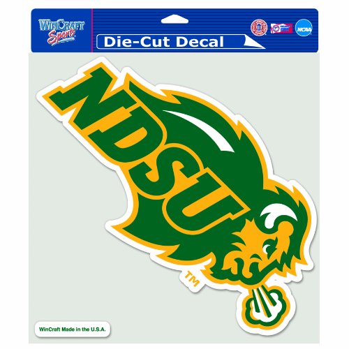 NCAA North Dakota State Bison 8/8-Inch Die Cut Colored Decal