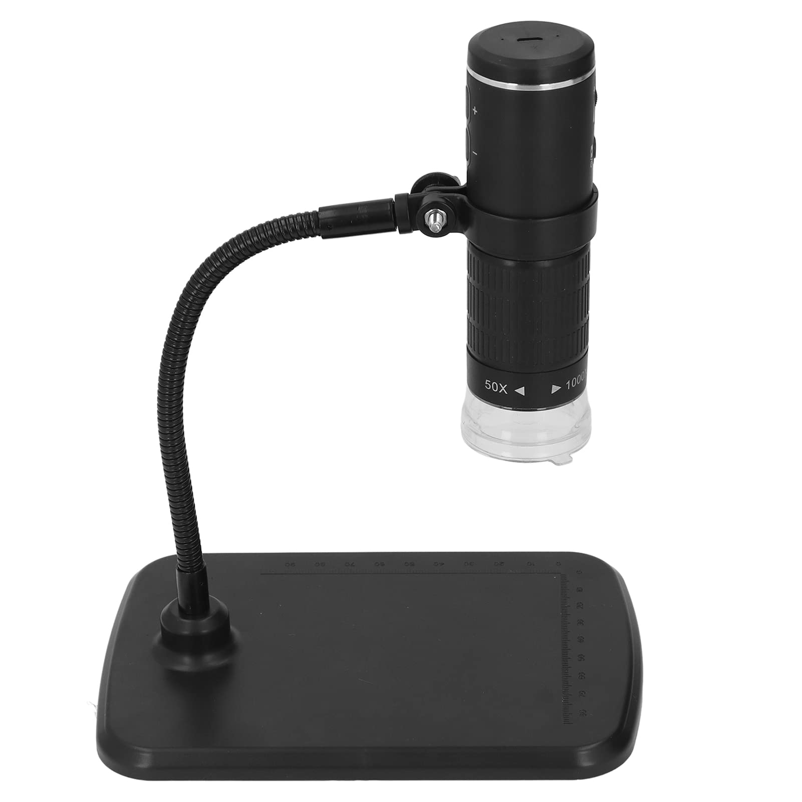 Microscopio Digitale, Microscopio Portatile Microscopio Digitale Wireless 50 a 1000X Microscopio Portatile 2 MP con Supporto Flessibile per Telefono PC