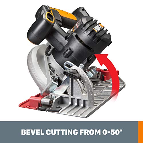 WORX Cordless Circular Saw, 20V 6-1/2-Inch ExacTrack, WX530L - image 4