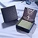 Besteel 925 Sterling Silver Cross Necklace Beveled Edge for Men Women 5mm Stainless Steel Diamond Cut Durable Cuban Link Curb Chain Crucifix Baptism Pendant Necklace Jewelry for Son 22IN