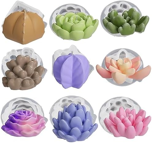 Creative Silicone Candle Vessels Mould Handmade Concrete Candle