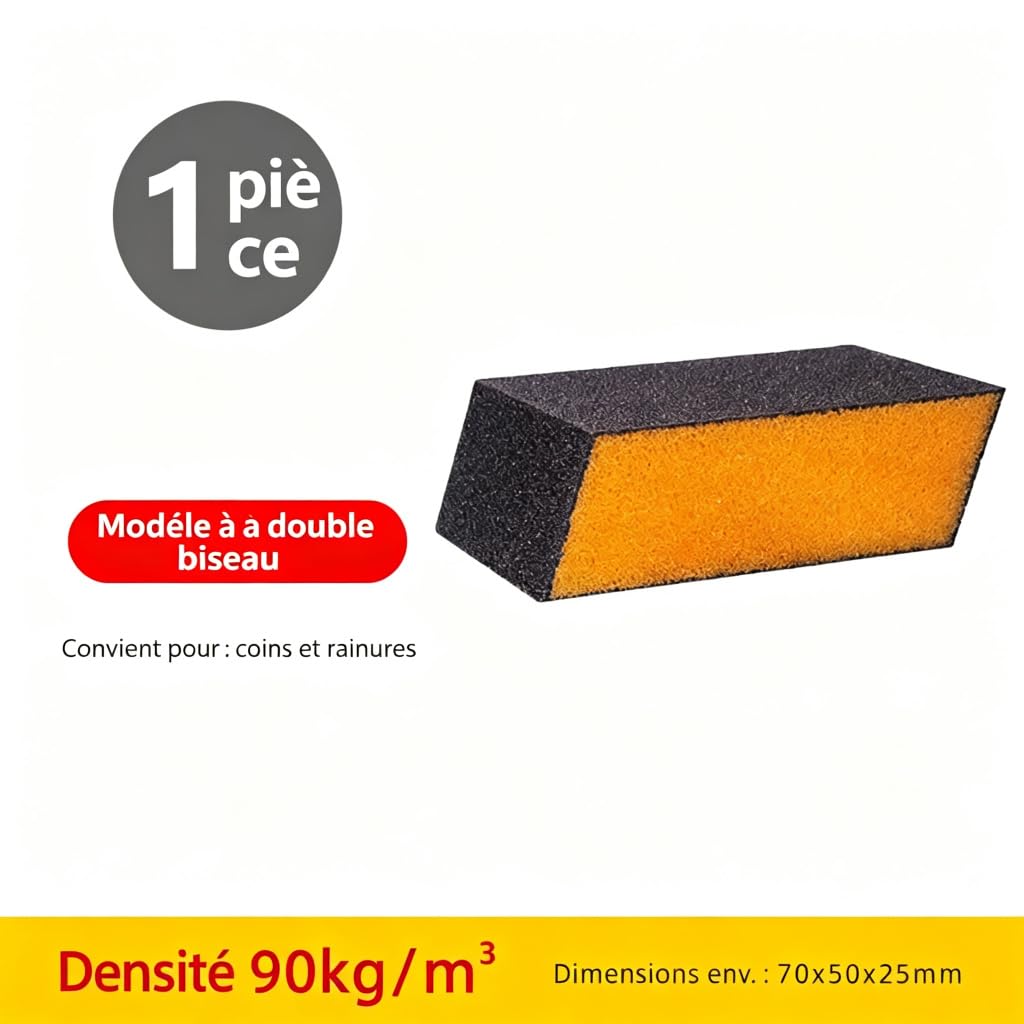 Éponge de Nettoyage Multisurface avec Face Abrasive – Accessoire Ménager pour Cuisine et Salle de Bain – Idéale pour Ustensiles，Éponge 20 pcs+Gants de Vaisselle