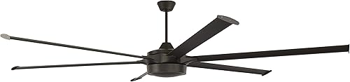 Miniatura 2 de Craftmade PRT102ESP6 Prost Ventilador de techo de 102 pulgadas con clasificación húmeda con luces LED y control remoto, color espresso