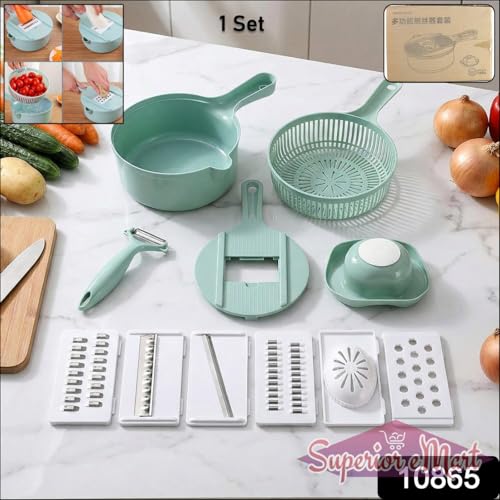 Image of Multi-Functional Kitchen Vegetable Slicer Set