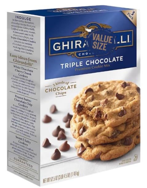 Triple Chocolate Cookie Mix, 3 pk.