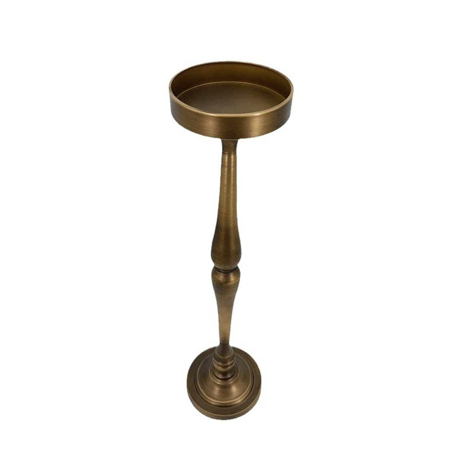 Yhplxyuus 1PC Wrought Iron Tapers Holder Candlestick Stand Holder Chamberstick Candlelights Decorative Stand