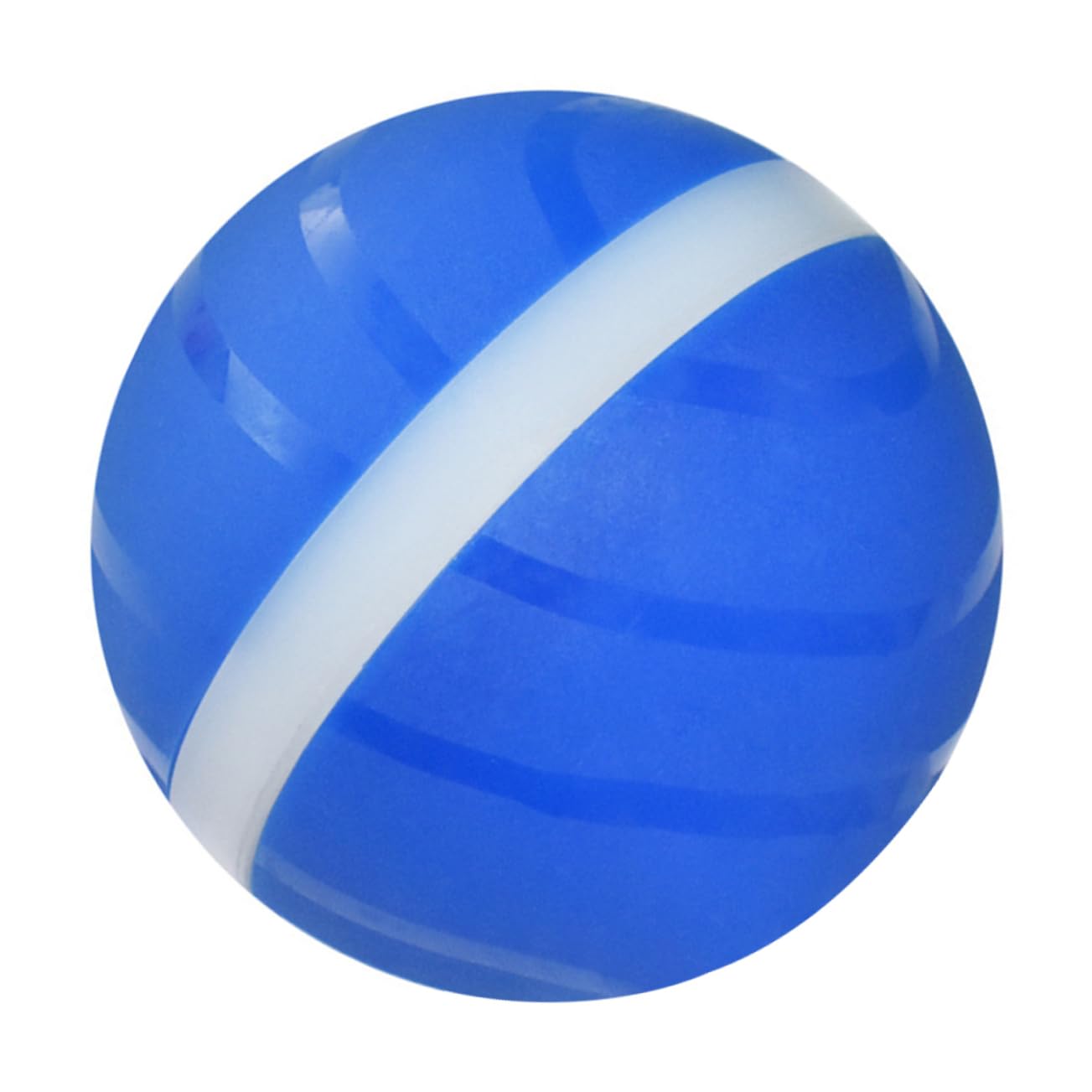 HEMOTON Interaktives Katzenspielzeug USB Ball aus Abs mit Selbstrollender Kugel in Blau gegen Langeweile und Angst für Spielerische Katzenunterhaltung Zuhause