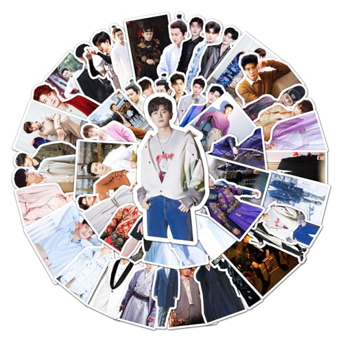 スッテカー 任嘉倫 アレン・レン セット 100枚 手帳 スーツケース 和紙 テープ DIY ノートブック 可愛い グッズ 日常 装飾品 モデル コレクション デコレーション