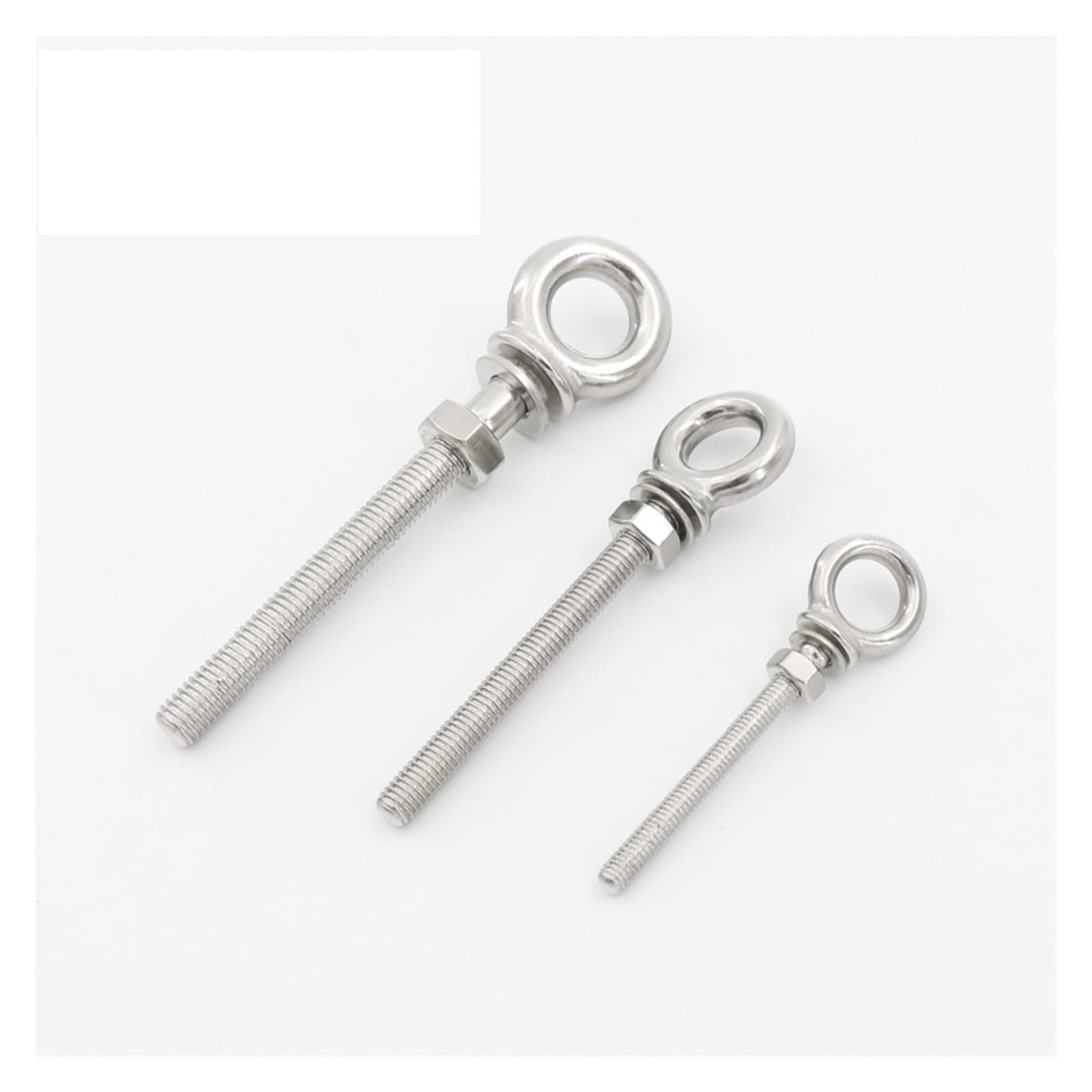 15 Golfari M6x60mm Acciaio Inox 304 - Ganci A Vite Con Dado Per Fissaggi Professionali - Foto 4