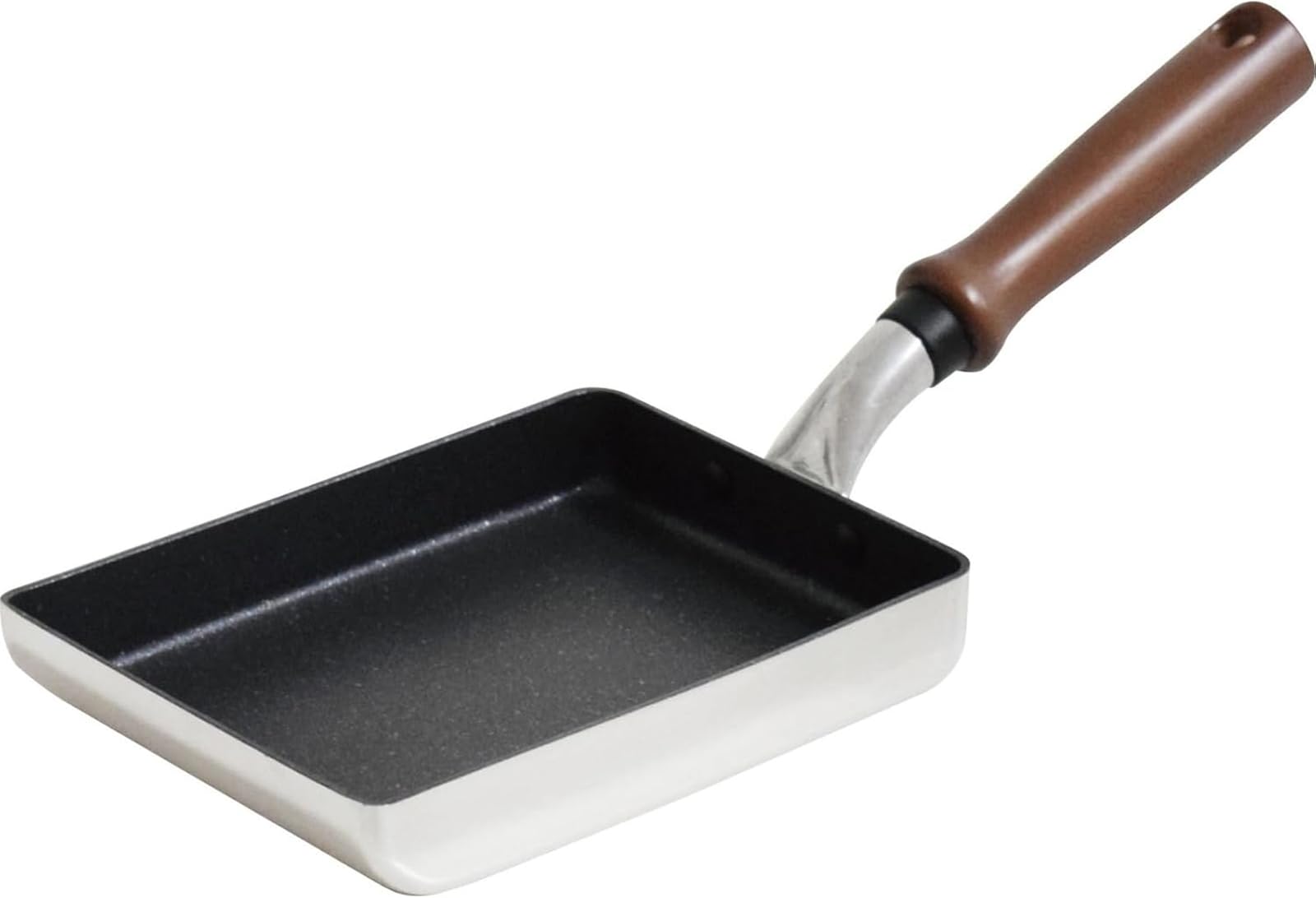 Urushiyama Niigata Aluminum Tamagoyaki Pan 7x5in Nonstick IH Made in Japan