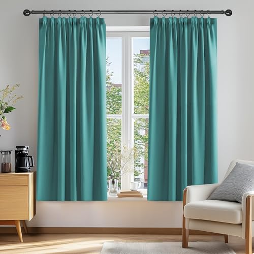Deconovo Vorhang Kräuselband Dicke Gardinen Blickdicht Vorhänge...